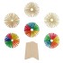 Pack 50 Palos De Madera 11.4 Cm Colores Surtidos Fixo Kids