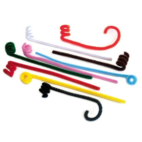 Pack 50 Limpiapipas 30Cm X 6mm Rosa Fixo Kids