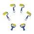 Pack 4 Rodillos Espuma Mango Cor.4Rayas