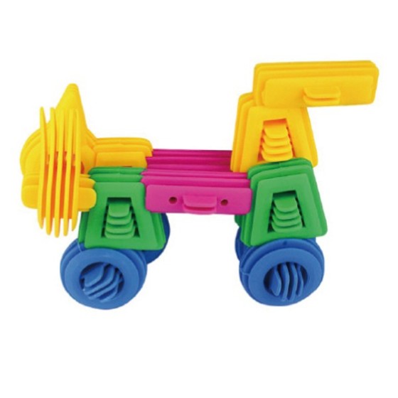 Bolsa 160 Piezas Multidireccionales Construcciones De Plástico Smart