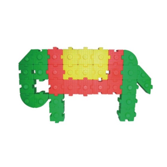 Bolsa 158 Piezas Bloques Construcciones De Plástico Smart