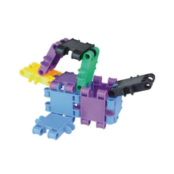 Maletin 120 Piezas Planas Construcciones De Plástico Smart