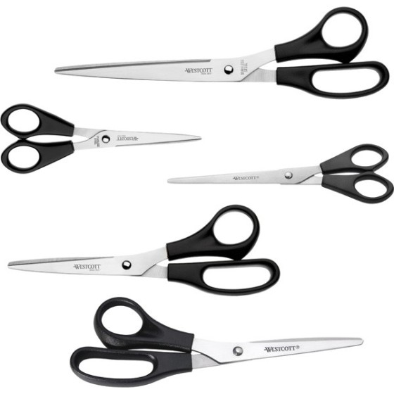 Blíster Tijeras Oficina "155/6""" Negro Westcott