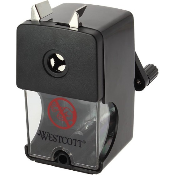 AfilaLápices Manual Con Depósito Negro Westcott