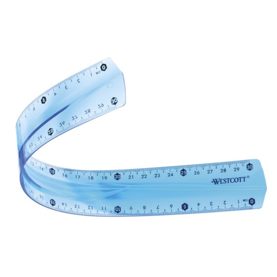 Regla Flexible 15 Cm Colores Surtidos Westcott