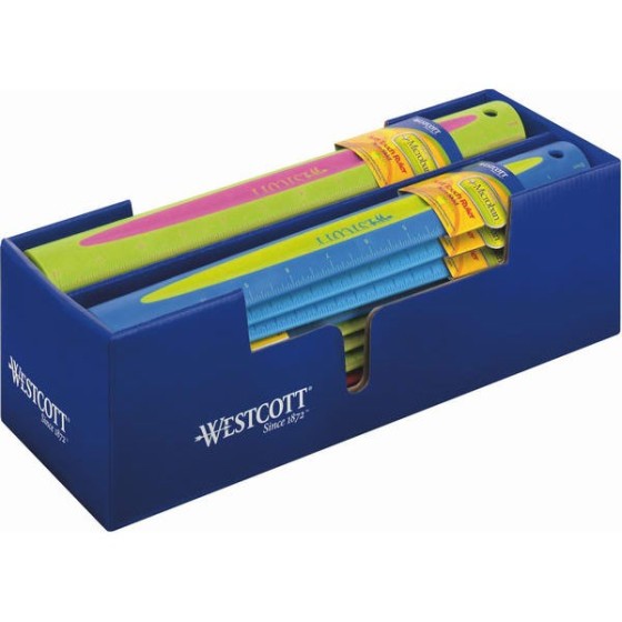 Expositor 20 Reglas 30 Cm Plástico Westcott