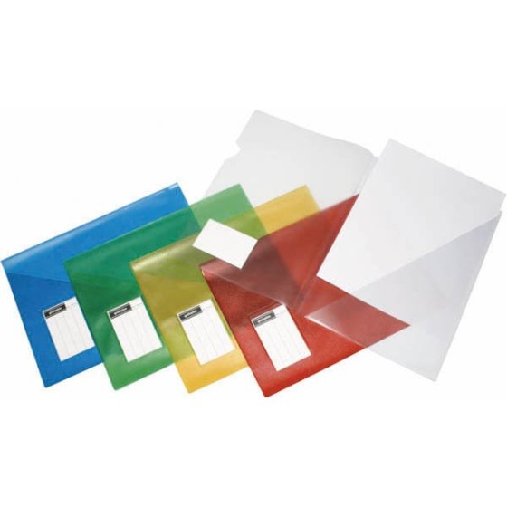 Dosier Bolsa Pvc Piel Naranja 200 Micras A4 Transparente Grafoplás