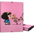 Carpeta Gomas Con 3 Solapas Fsc Mafalda 18 Grafoplás
