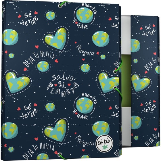 Carpeta Gomas Con 3 Solapas Fsc Se Tu  Planet Grafoplás