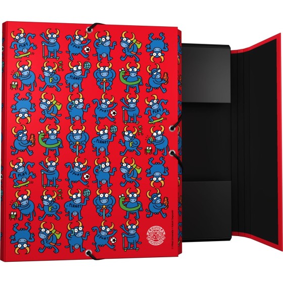 Carpeta Gomas Con 3 Solapas Fsc Katuki  Bull Grafoplás