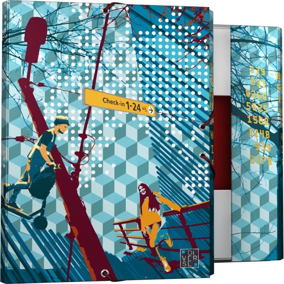 Carpeta Gomas Con 3 Solapas Fsc Diverse  Follow Me Grafoplás