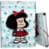 Carpeta Gomas Con 3 Solapas Fsc Mafalda  Viñetas Grafoplás