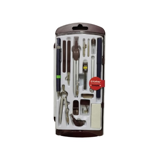 Compás Bachiller 11.6X26.8Cm Granate Kathay