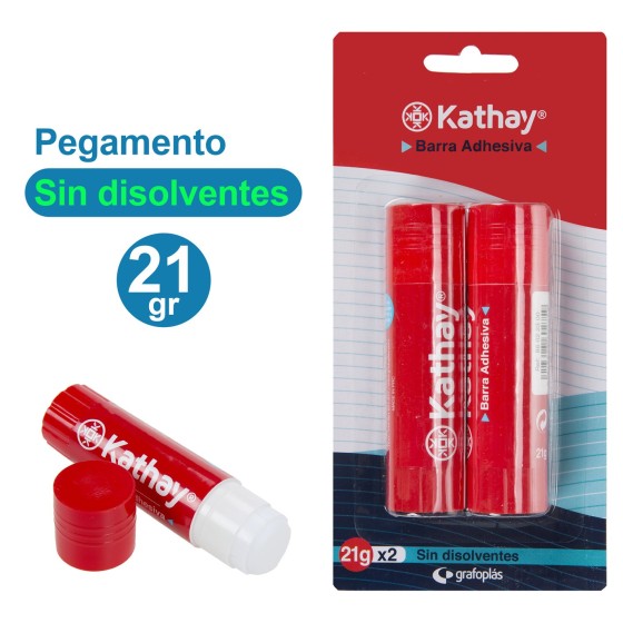 Blister 2 Barra Pegamento 21G Kathay