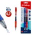 Blíster 2 Boligrafos Tinta Gel Punta Retráctil 0.7 mm Azul+Rojo Kathay