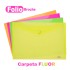Sobres PP Fluor Con Cierre Broche Folio Colores Surtidos Kathay Kathay