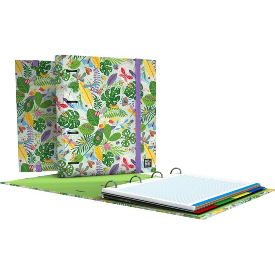 Carpeta De Anillas Con Recambio A4 4 Anilla 35 mm.  Bits&Bobs  Bugs Grafoplás