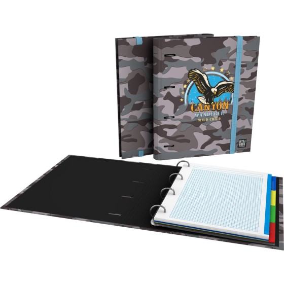 Carpeta De Anillas Con Recambio A4 4 Anilla 35 mm.  Bits&Bobs  Stamps Grafoplás