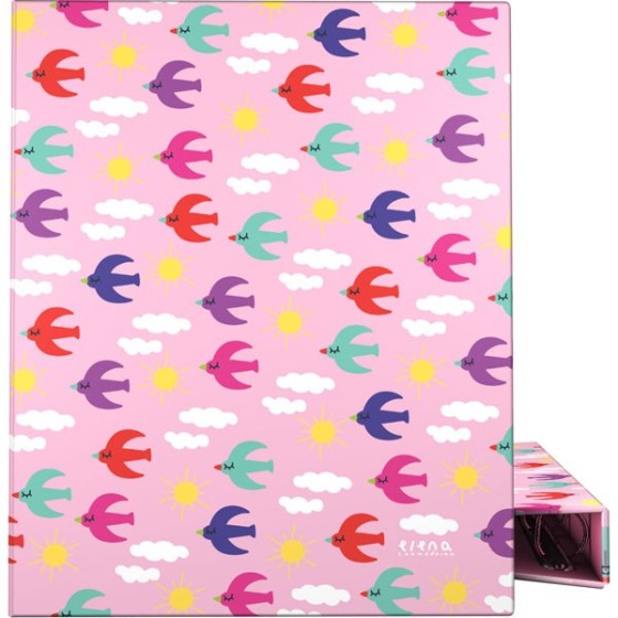 Carpeta De Anillas A4 4 Anillas x 25 mm. Fsc Ec  Grafoplás