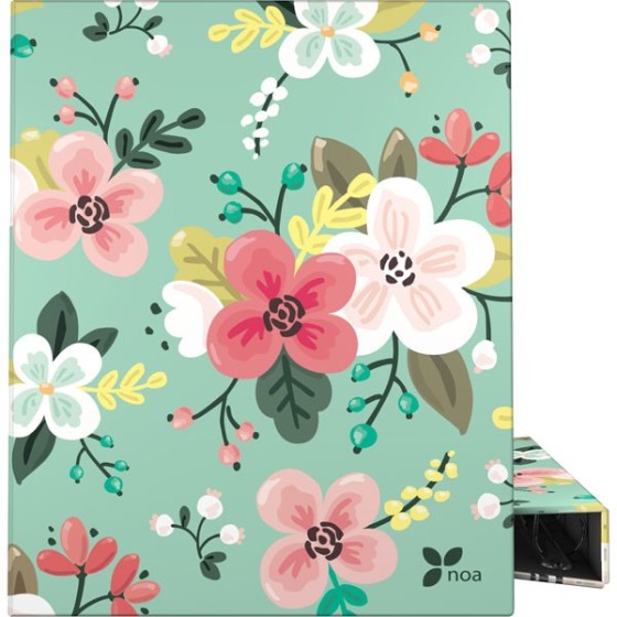 Carpeta De Anillas Papel Plastificado Brillo A4 4X25mm Fsc Noa  Flores Grafoplás