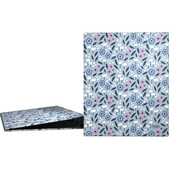 Carpeta De Anillas Papel Plastificado Soft A4 4X25mm Fsc Maja  Grafoplás