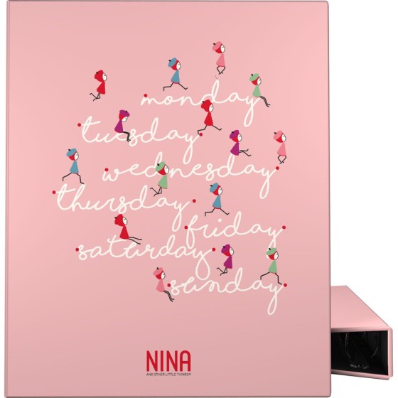 Carpeta De Anillas Papel Plastificado Soft A4 4X25mm Fsc Nina  Grafoplás