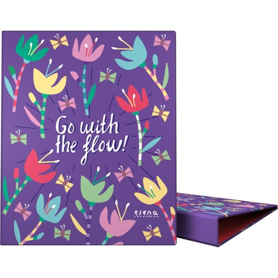 Carpeta De Anillas A4 4 Anillas x 25 mm. Fsc Ec  Flow Grafoplás