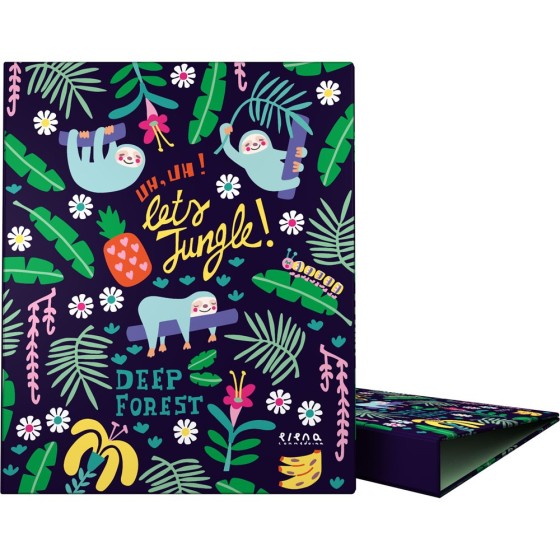 Carpeta De Anillas A4 4 Anillas x 25 mm. Fsc Ec  Jungle Grafoplás