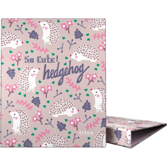 Carpeta De Anillas A4 4 Anillas x 25 mm. Fsc Ec  Hedgehog Grafoplás