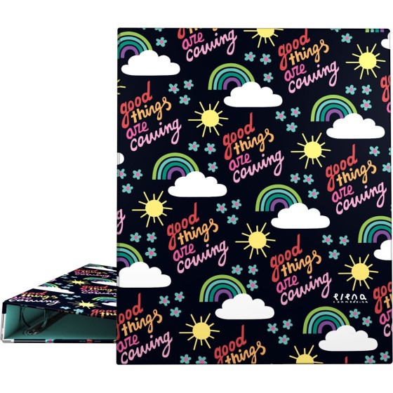 Carpeta De Anillas A4 4 Anillas x 25 mm. Fsc Ec  Hope Grafoplás