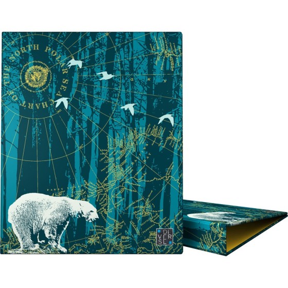 Carpeta De Anillas A4 4 Anillas x 25 mm. Fsc Diverse  The North Polar Grafoplás