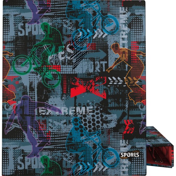 Carpeta De Anillas A4 4 Anillas x 25 mm. Fsc Sports  Xtrm Grafoplás