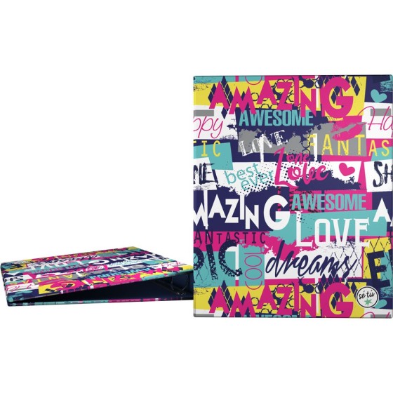 Carpeta De Anillas A4 4 Anillas x 25 mm. Fsc Se Tu  Amazing Grafoplás