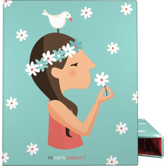 Carpeta De Anillas Papel Plastificado Brillo A4 4X40mm Con Ollao Fsc Tutti 18 Live Grafoplás