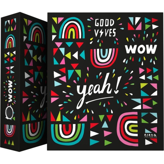 Carpeta De Anillas Papel Plastificado Brillo A4 4X40mm Con Ollao Fsc Ec  Wow Grafoplás