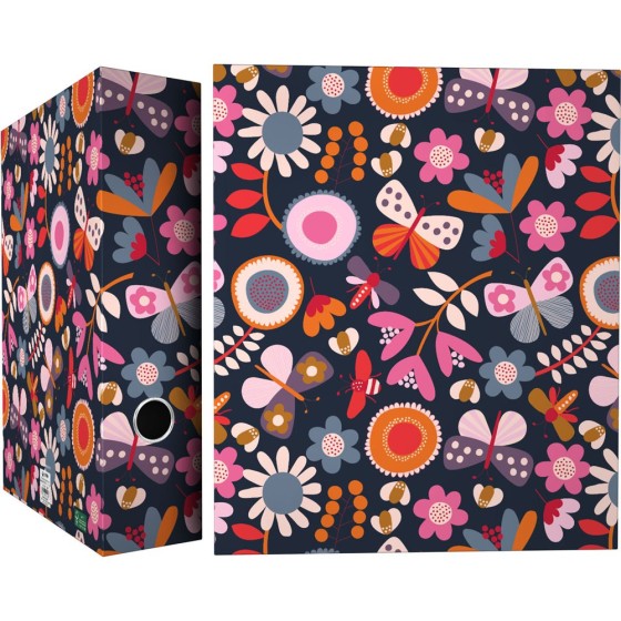 Carpeta De Anillas Papel Plastificado Soft A4 4X40mm Con Ollao Fsc Jproust  Grafoplás