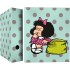 Carpeta De Anillas Papel Plastificado Soft A4 4X40mm Con Ollao Fsc Mafalda  Grafoplás