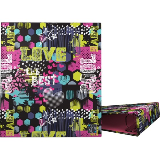 Carpeta De Anillas A4 4 Anillas 40 mm. Diverse  Cool Grafoplás