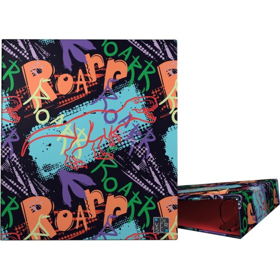 Carpeta De Anillas A4 4 Anillas 40 mm. Diverse  Jurasic Grafoplás