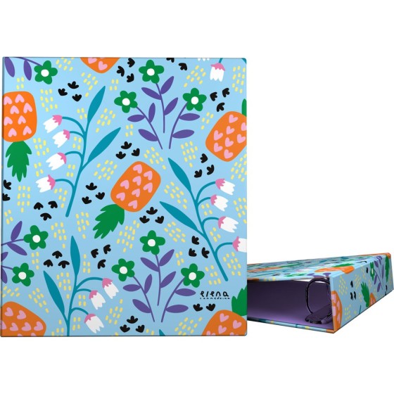 Carpeta De Anillas A4 4 Anillas 40 mm. Ec  Flower Grafoplás