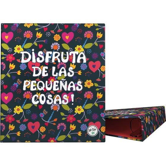 Carpeta De Anillas A4 4 Anillas 40 mm. Se Tu  Enjoy Grafoplás