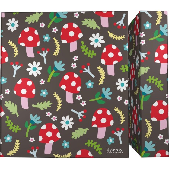 Carpeta De Anillas A4 4 Anillas 40 mm. Ec  Setas Grafoplás