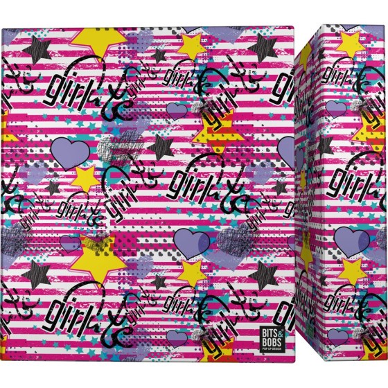 Carpeta De Anillas A4 4 Anillas 40 mm. Bits&Bobs  Girl Grafoplás