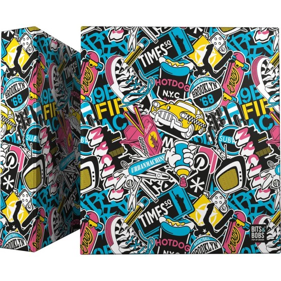 Carpeta De Anillas A4 4 Anillas 40 mm. Bits&Bobs  Nyc Grafoplás