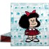 Carpeta De Anillas A4 4 Anillas 40 mm. Mafalda  Viñetas Grafoplás