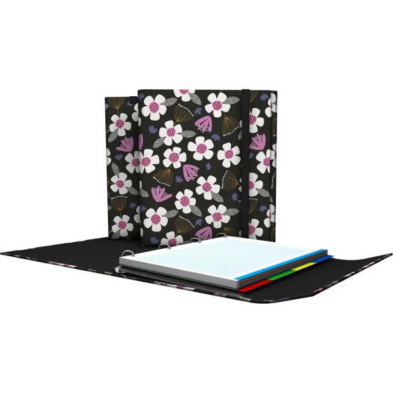 Carpeta De Anillas Con Recambio  Papel Plastificado Soft A4 4X25mm Fsc Jproust  Grafoplás