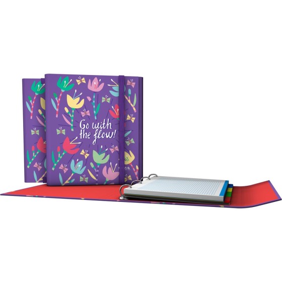 Carpeta De Anillas Con Recambio 4 Anillas de 25 mm. A4 Fsc Ec  Flow Grafoplás