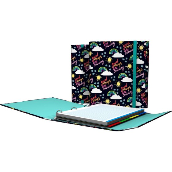 Carpeta De Anillas Con Recambio 4 Anillas de 25 mm. A4 Fsc Ec  Hope Grafoplás