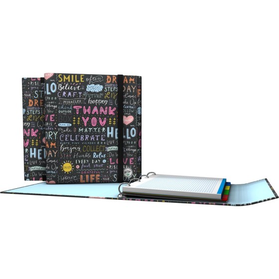 Carpeta De Anillas Con Recambio 4 Anillas de 25 mm. A4 Fsc Se Tu  Story Grafoplás