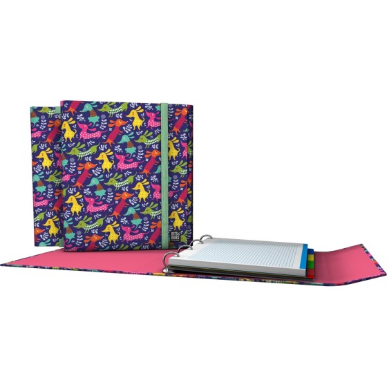 Carpeta De Anillas Con Recambio 4 Anillas de 25 mm. A4 Fsc Bits&Bobs  Dogs Party Grafoplás